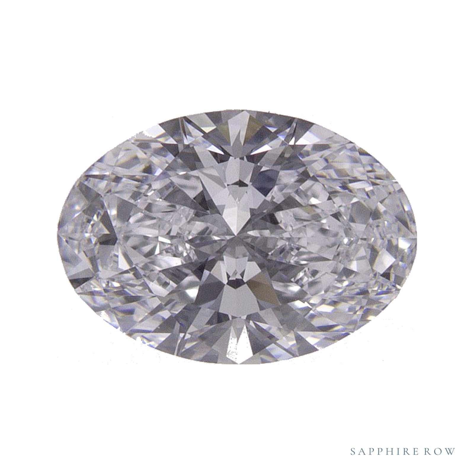 1.21 ct lab-grown diamond, oval cut | Sapphire Row · cut4