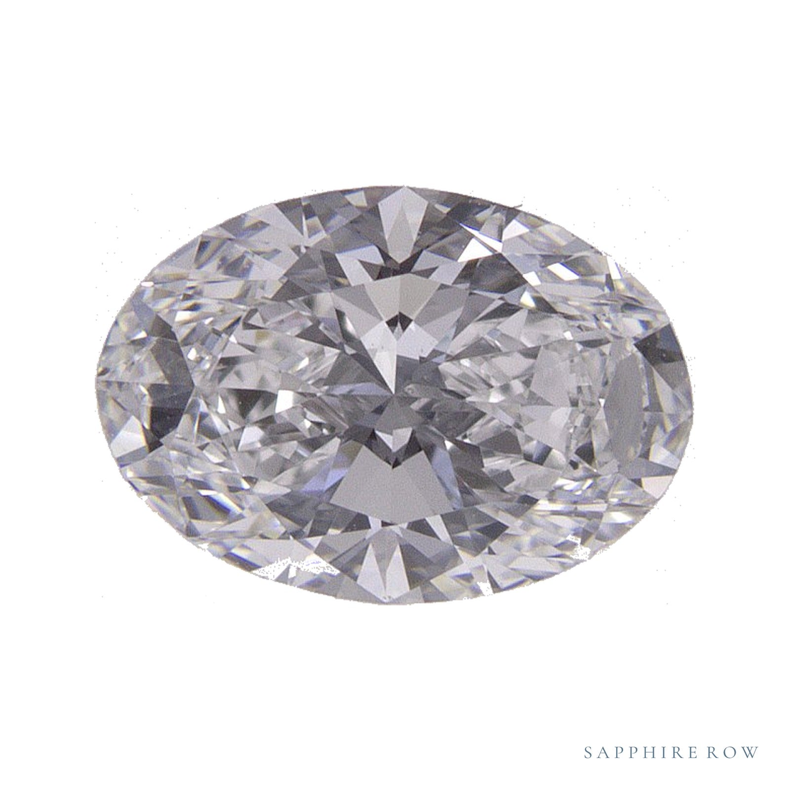1.21 ct lab-grown diamond, oval cut | Sapphire Row · cut4