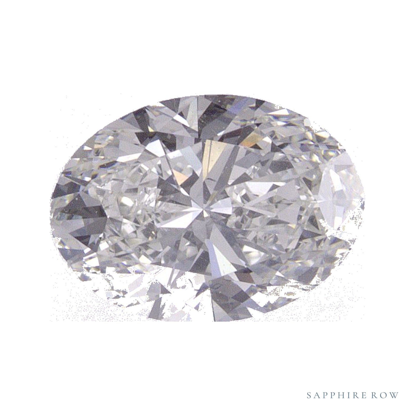 1.20 ct natural diamond, oval cut | Sapphire Row · cut4