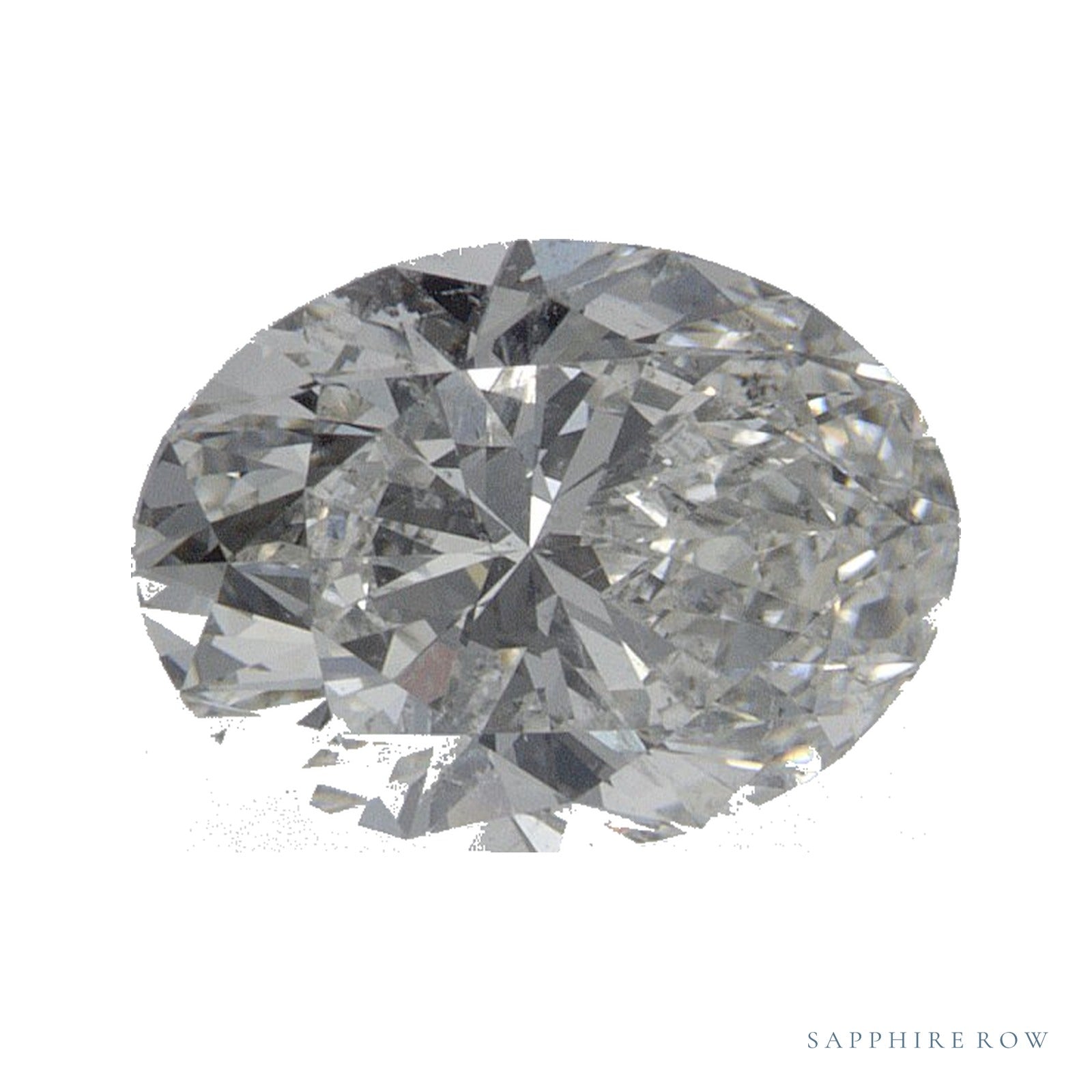 1.20 ct natural diamond, oval cut | Sapphire Row · cut4