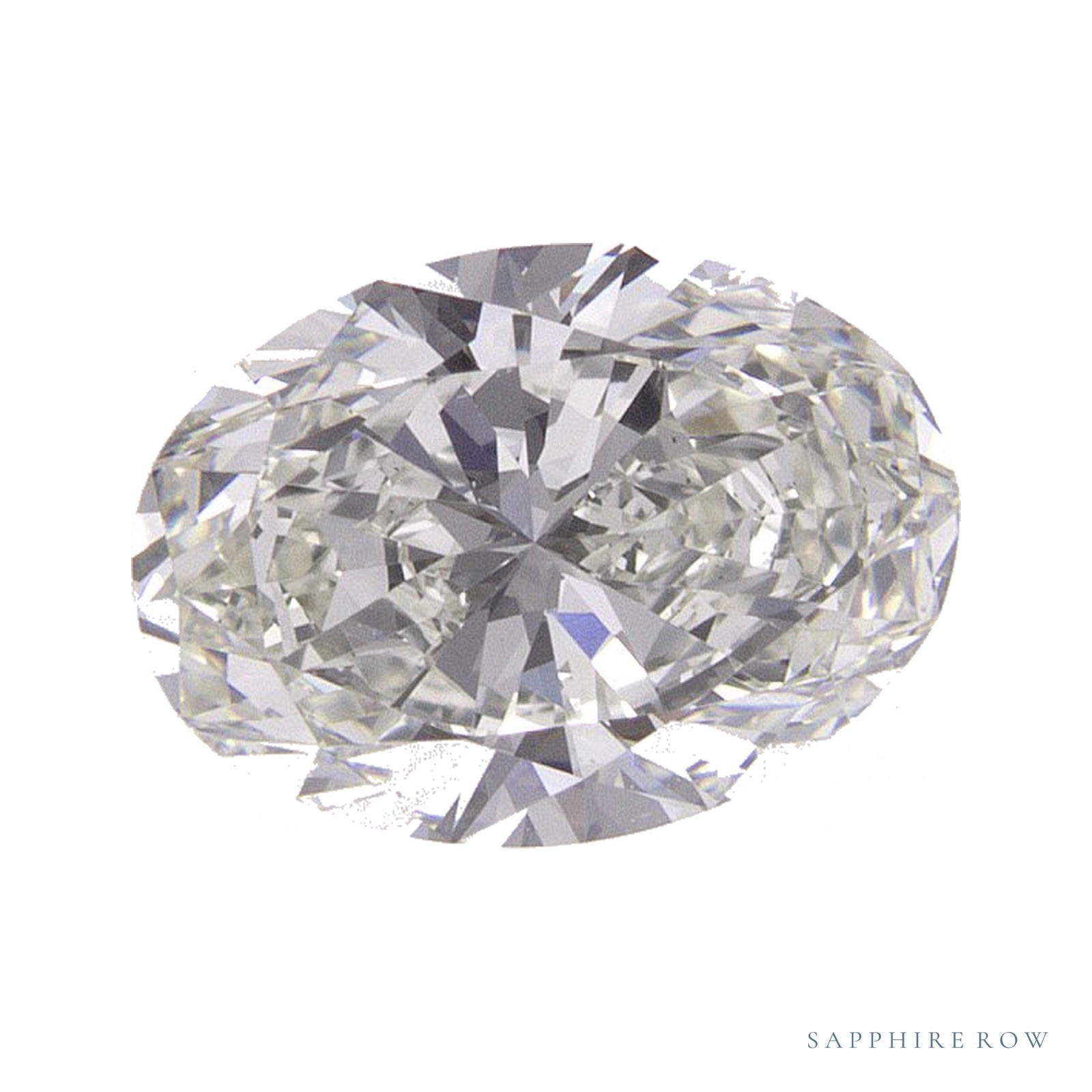 1.20 ct natural diamond, oval cut | Sapphire Row · cut4