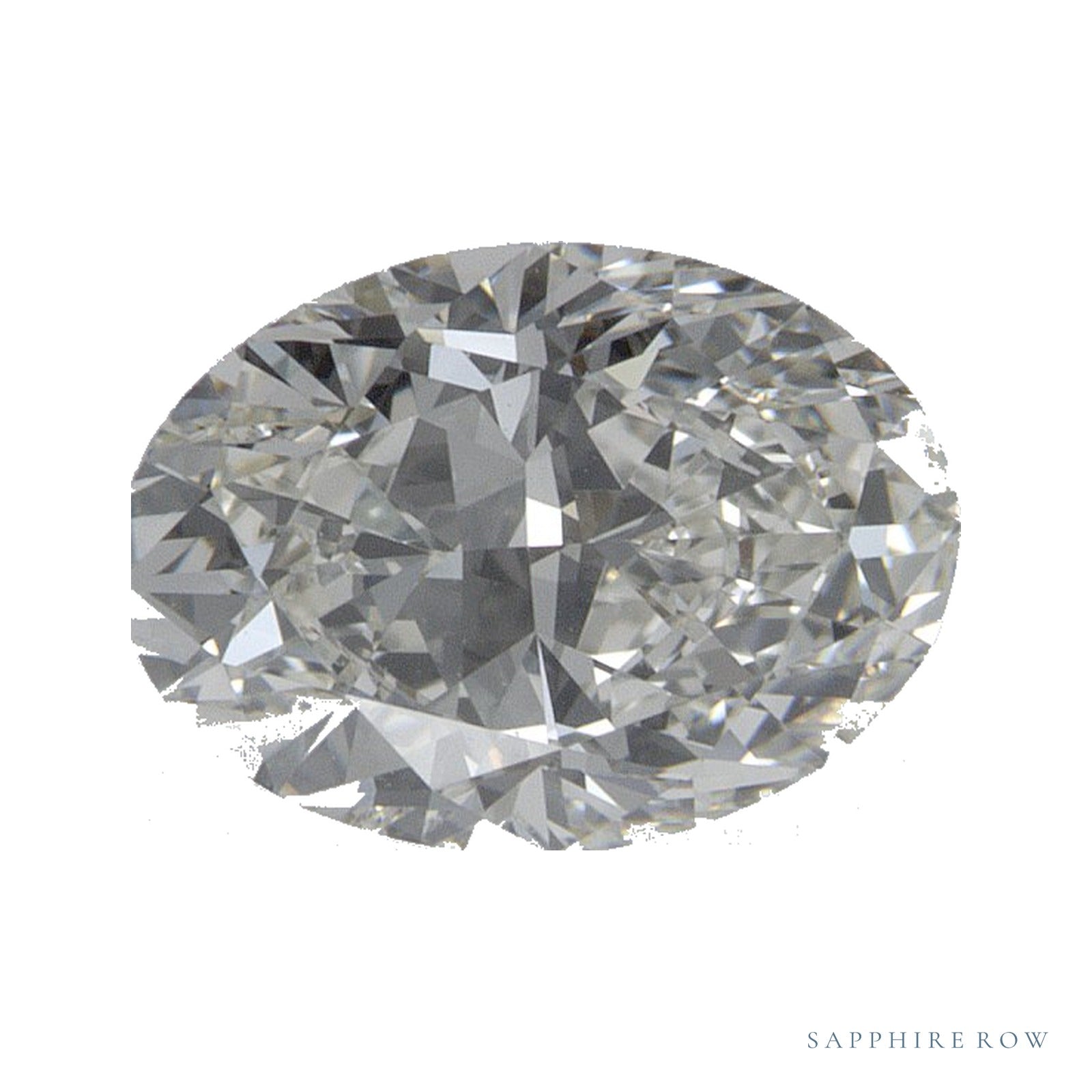 1.20 ct natural diamond, oval cut | Sapphire Row · cut4