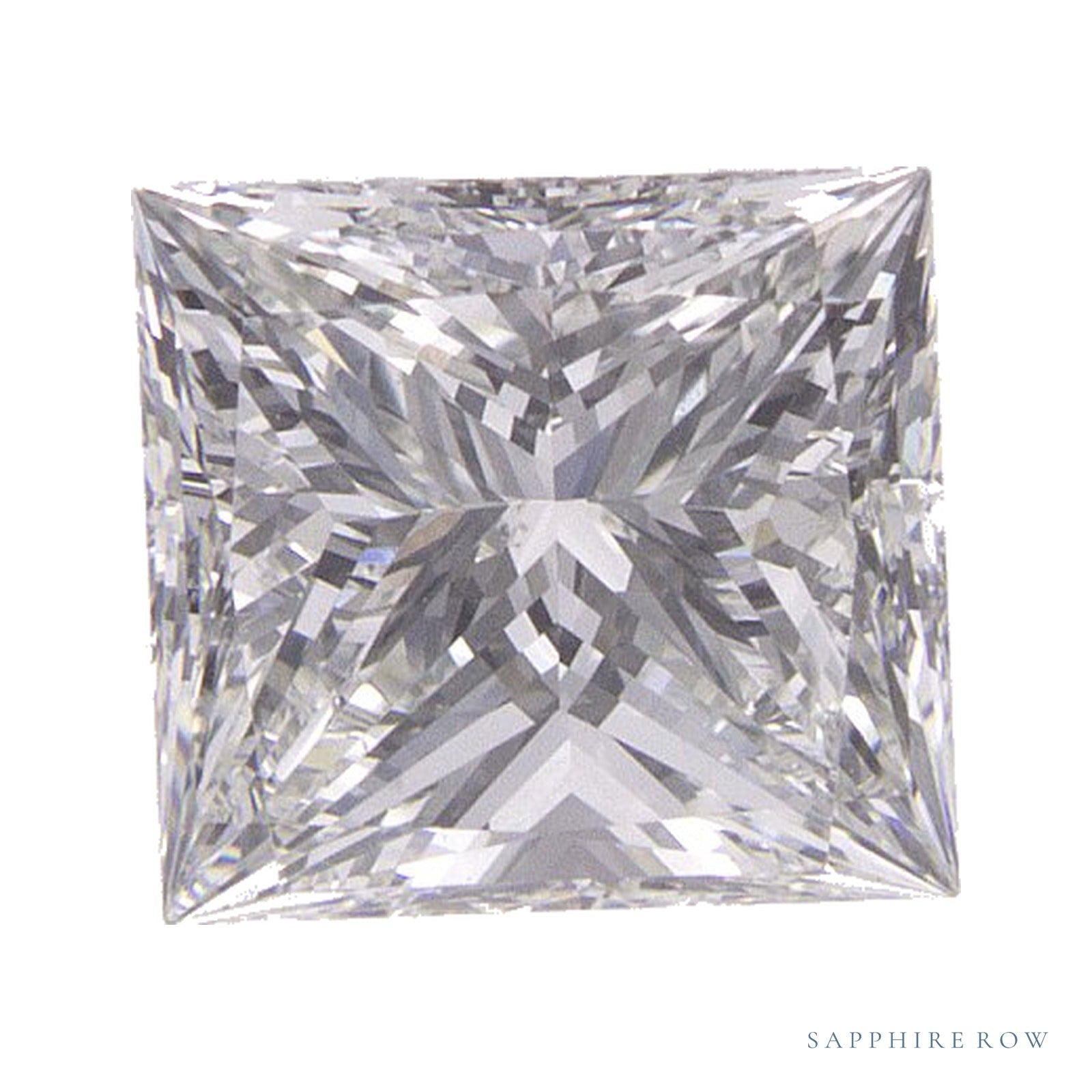 1.20 ct natural diamond, square cut | Sapphire Row · cut4