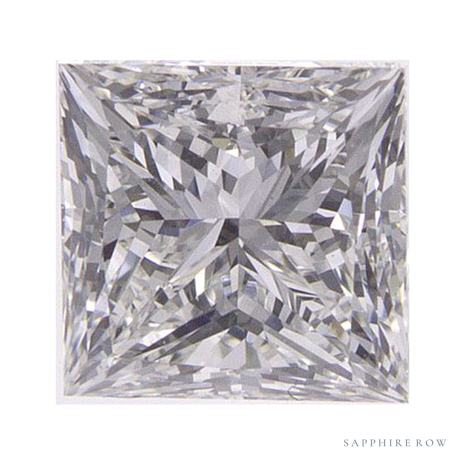 1.20 ct natural diamond, square cut | Sapphire Row · cut4