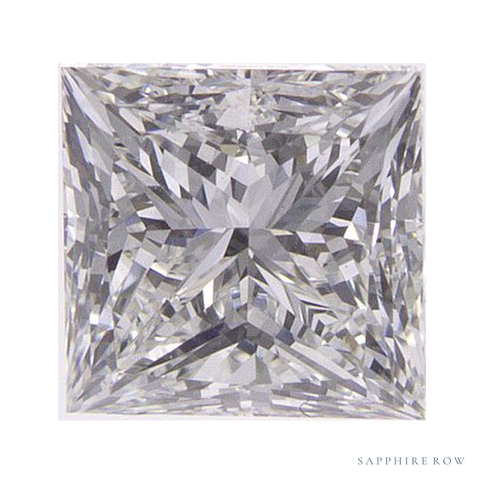 1.20 ct natural diamond, square cut | Sapphire Row · cut4