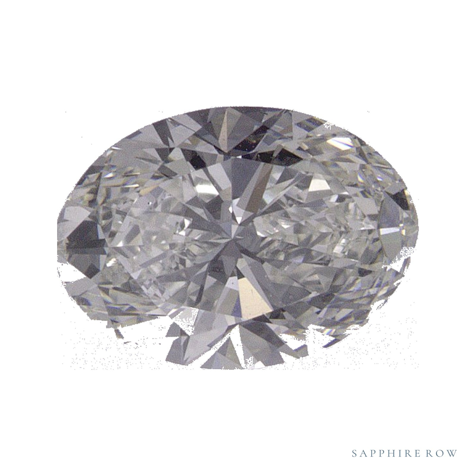 1.20 ct natural diamond, oval cut | Sapphire Row · cut4