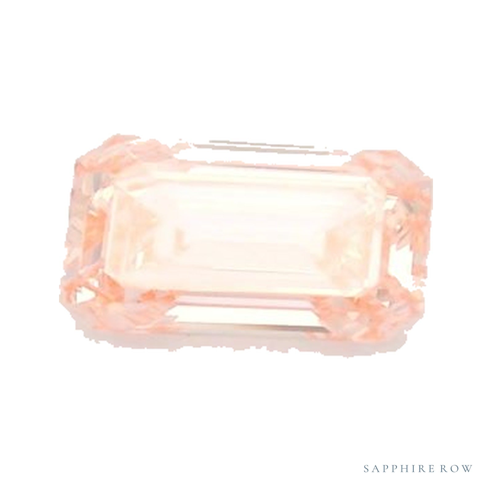 1.17 ct lab-grown fancy vivid pink diamond, emerald cut | Sapphire Row · cut4