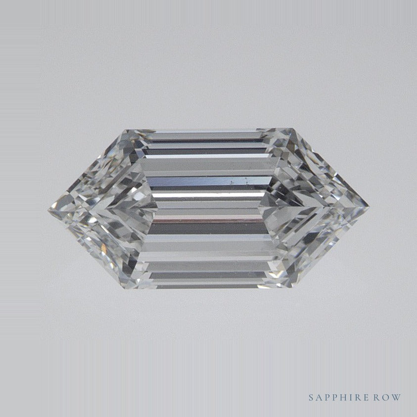 1.14 ct lab-grown diamond, elongated hexagon cut | Sapphire Row · cut7