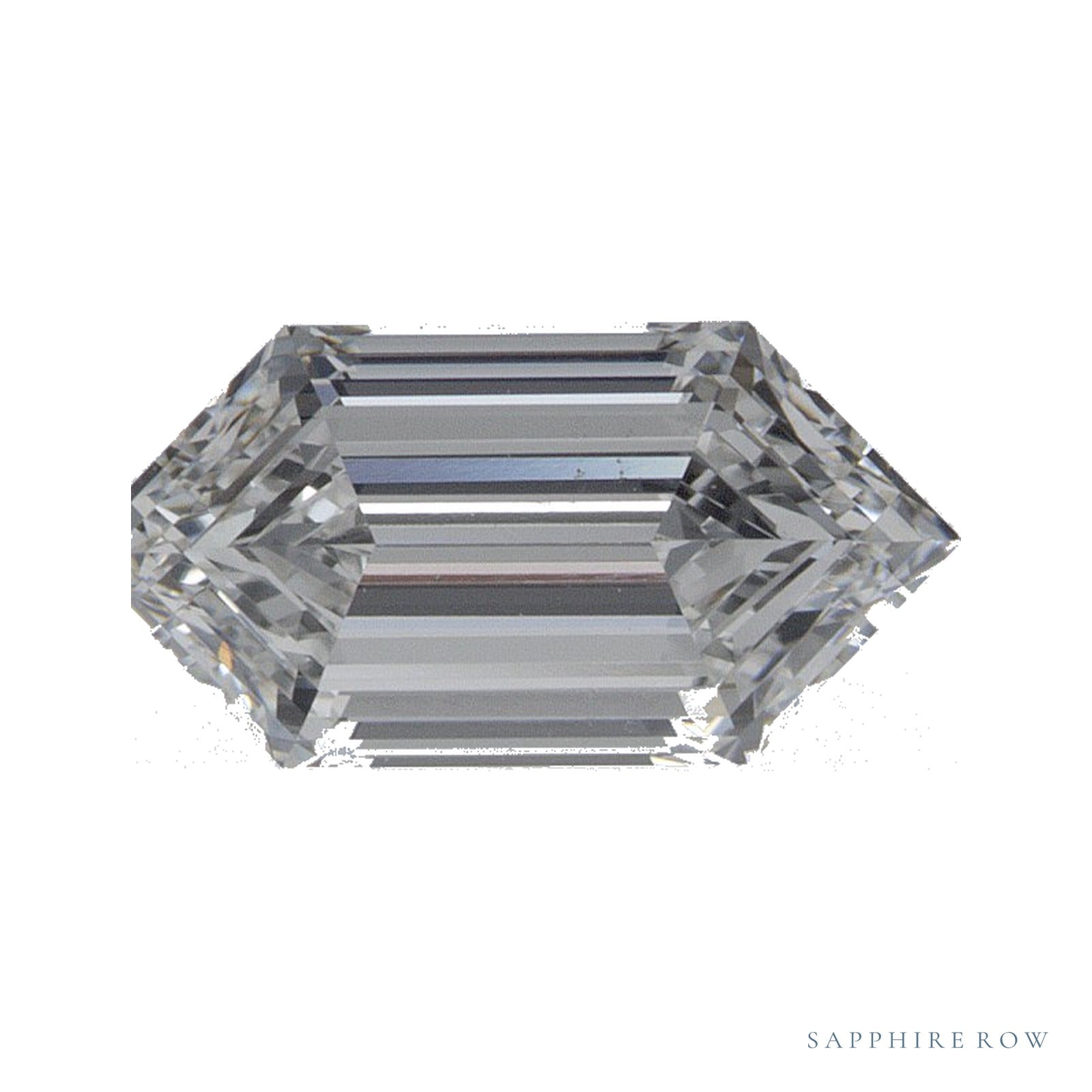 1.14 ct lab-grown diamond, elongated hexagon cut | Sapphire Row · cut4