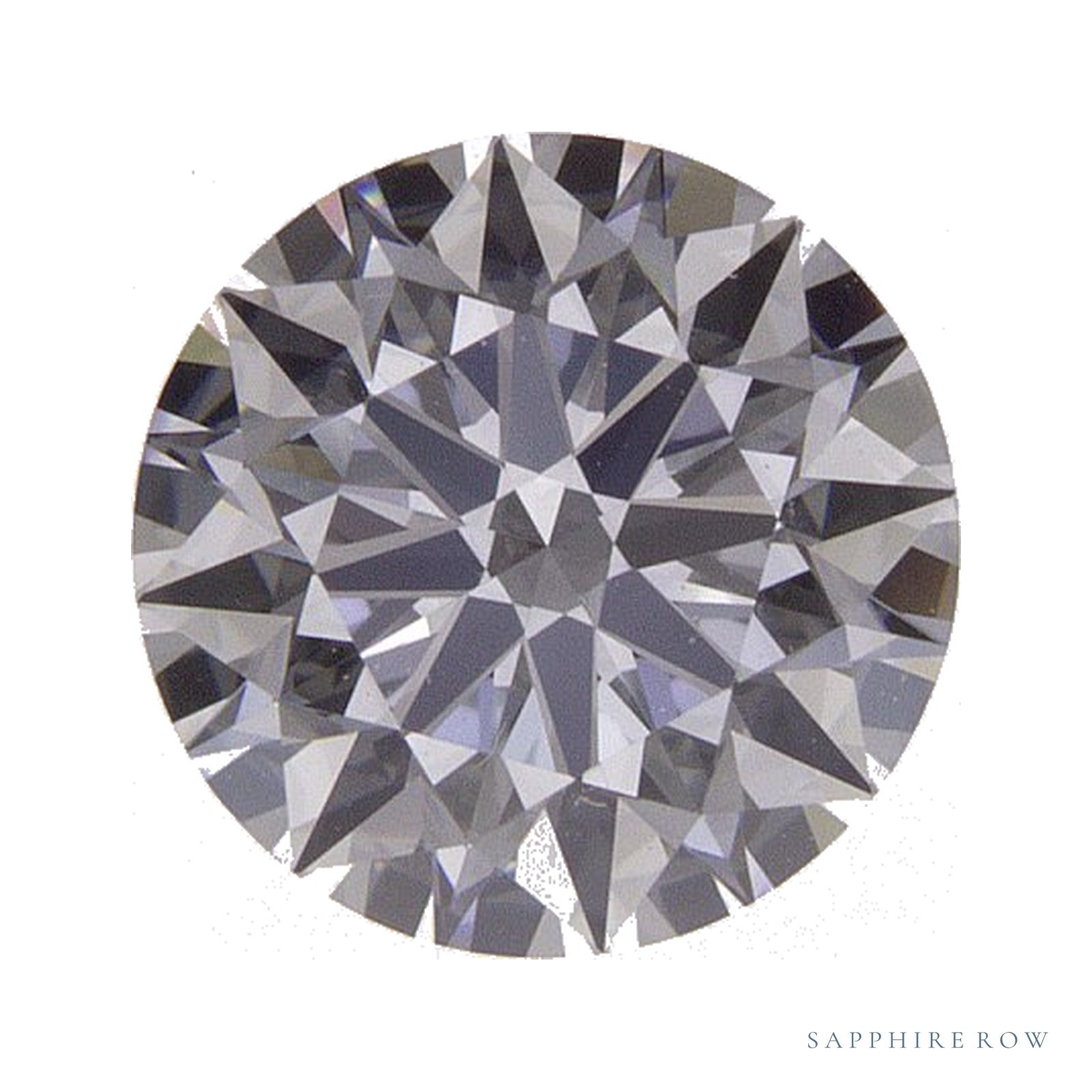 1.13 ct natural diamond, round cut | Sapphire Row · cut4