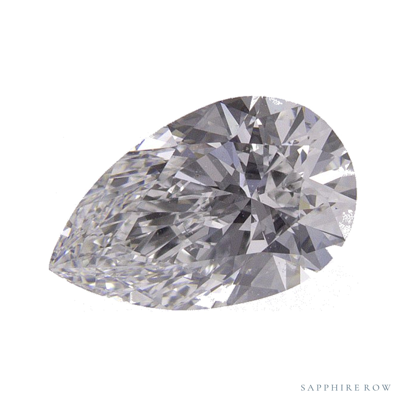 1.10 ct natural diamond, pear cut | Sapphire Row · cut4
