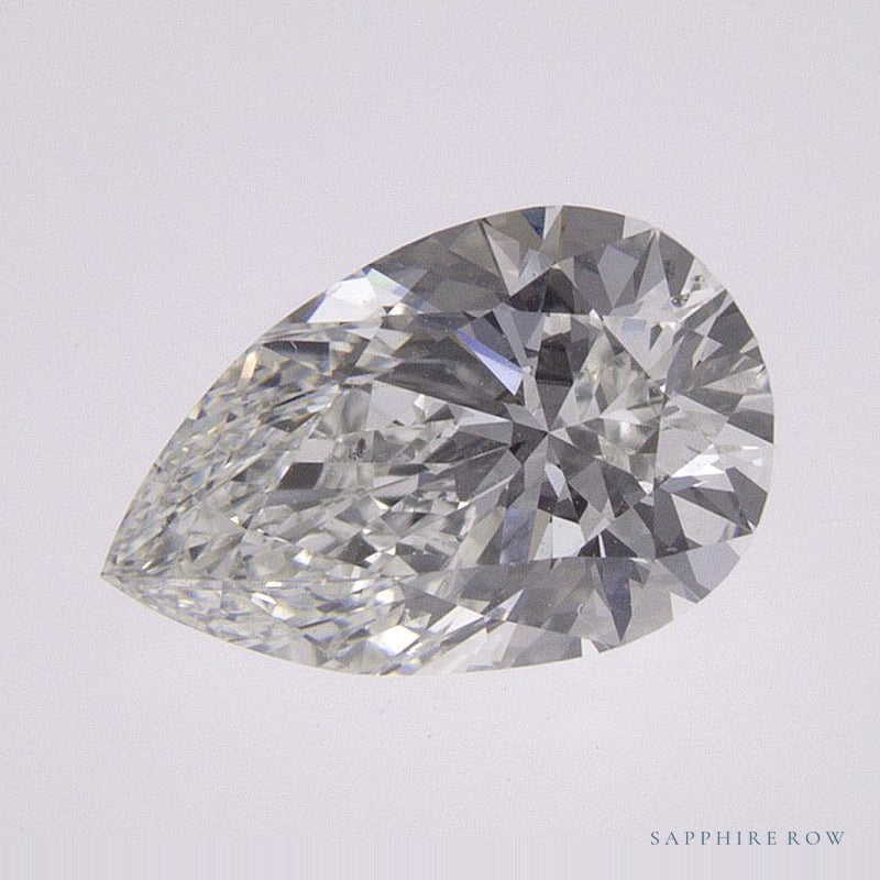 1.10 ct natural diamond, pear cut | Sapphire Row · cut7