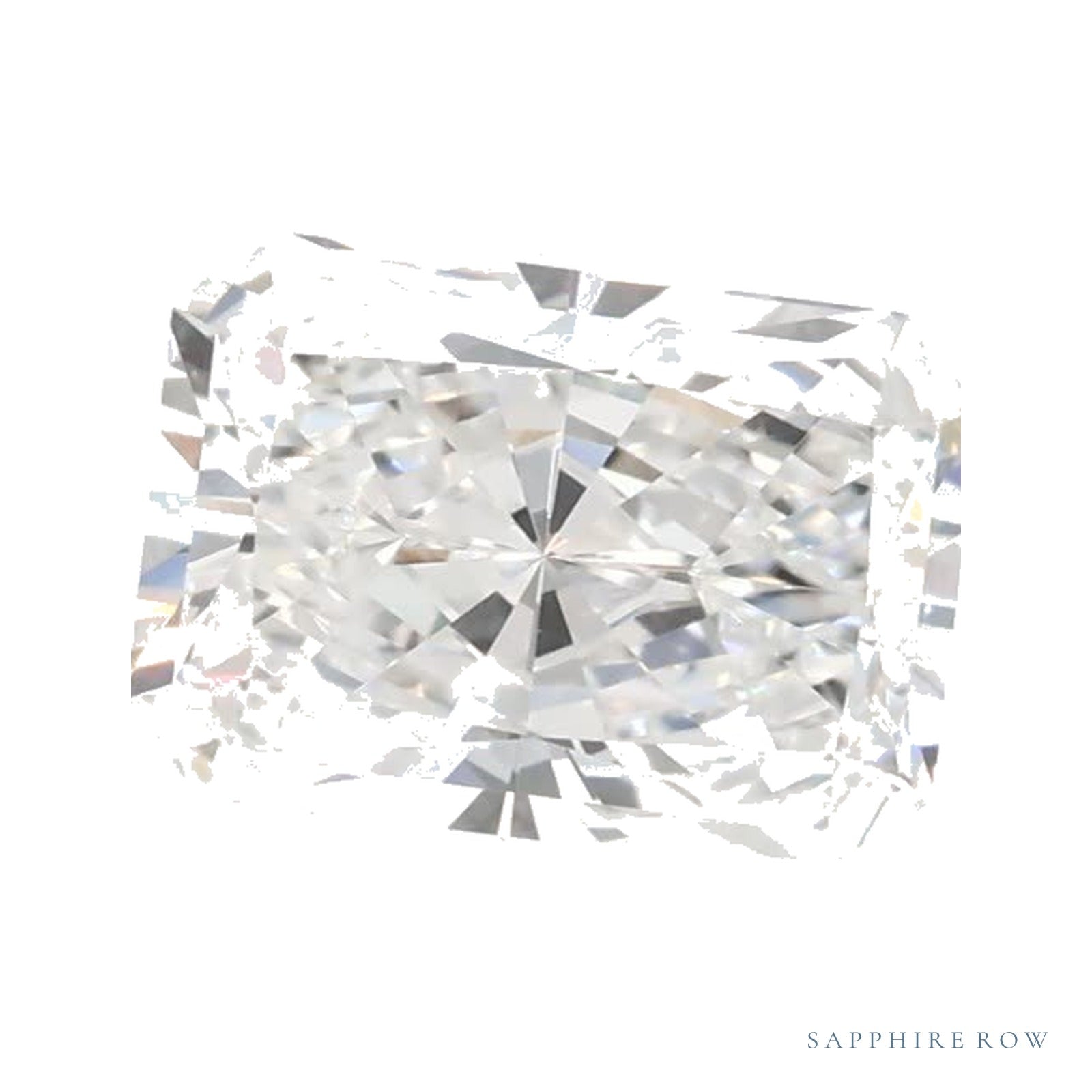 1.09 ct lab-grown diamond, radiant cut | Sapphire Row · cut4