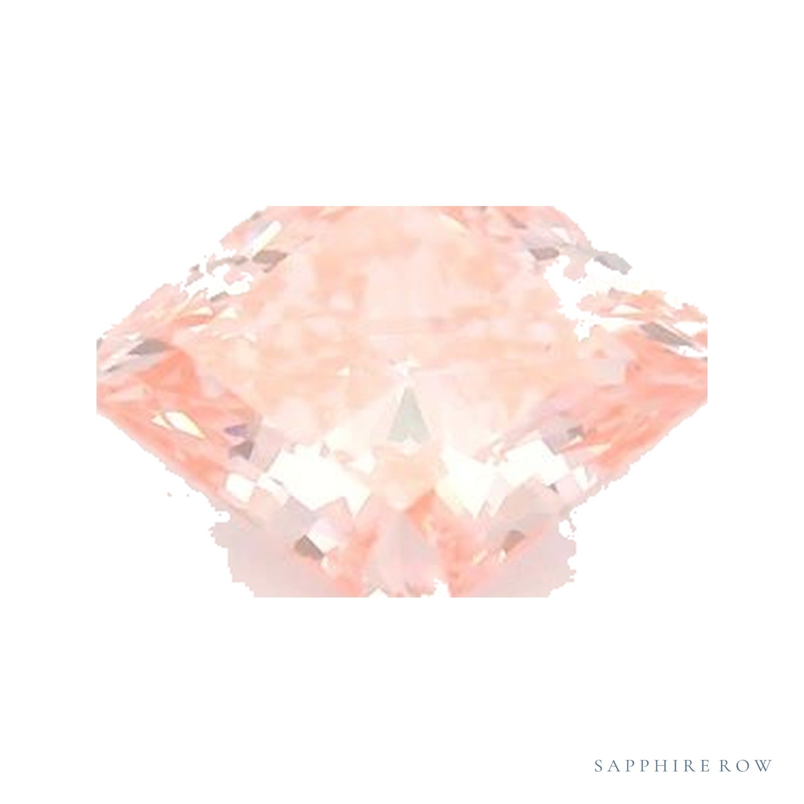 1.08 ct lab-grown fancy vivid pink diamond, radiant cut | Sapphire Row · cut4