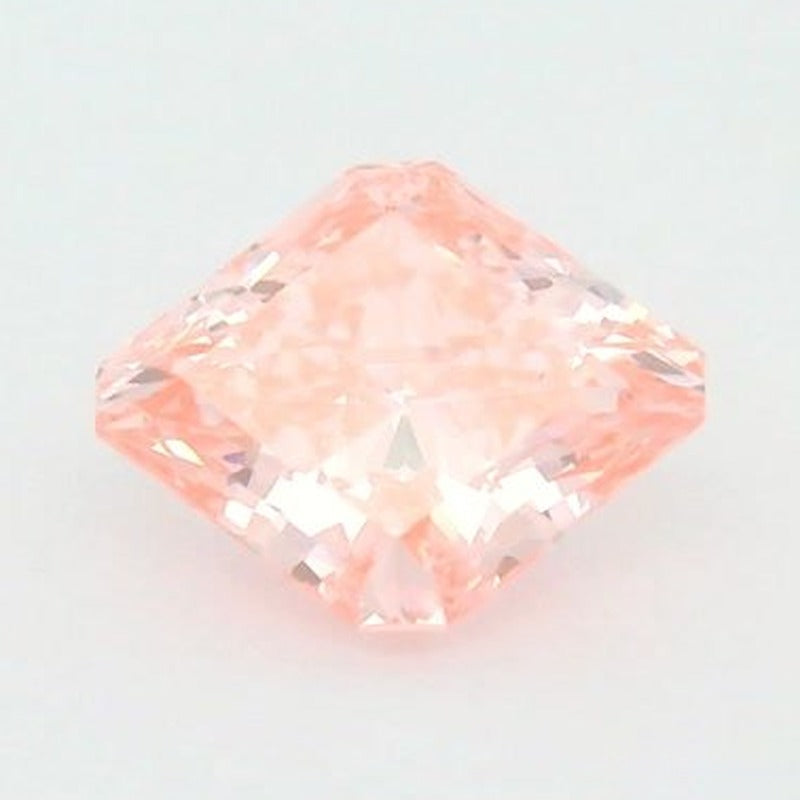 1.08 ct lab-grown fancy vivid pink diamond, radiant cut | Sapphire Row · cut7