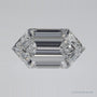 1.08 ct lab-grown diamond, elongated hexagon cut | Sapphire Row · cut7