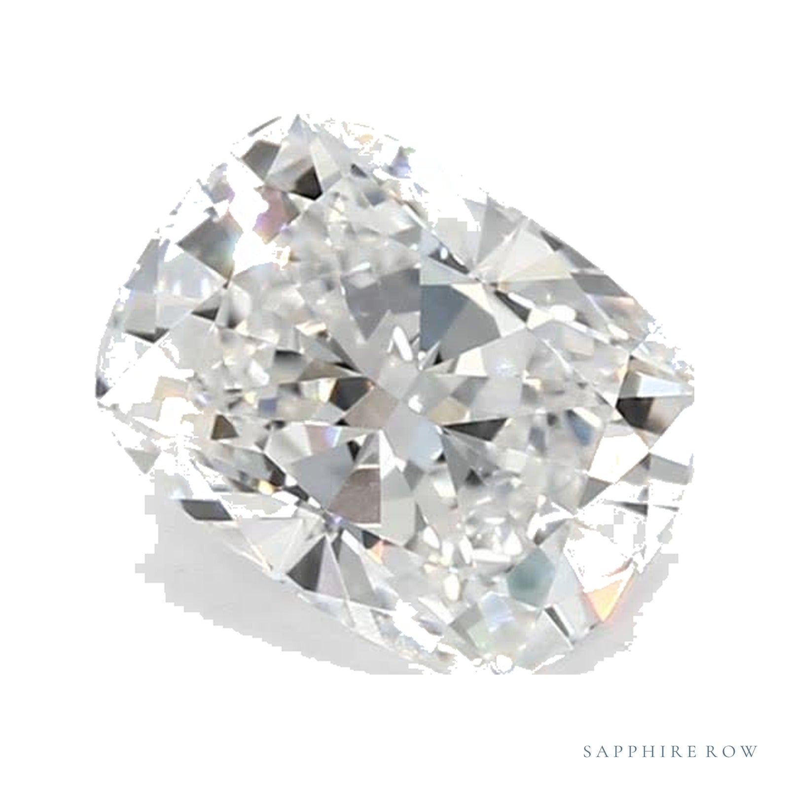 1.08 ct lab-grown diamond, elongated cushion cut | Sapphire Row · cut4
