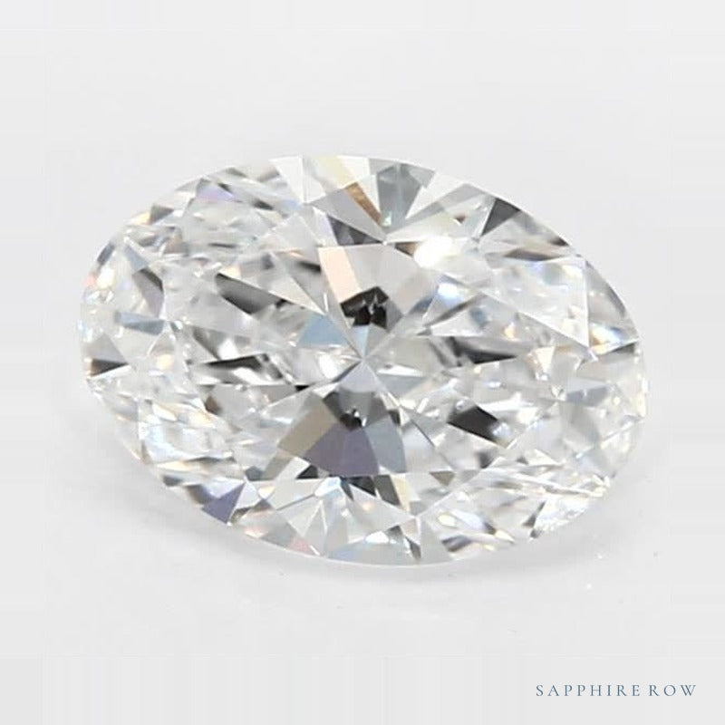 1.08 ct lab-grown diamond, oval cut | Sapphire Row · cut7
