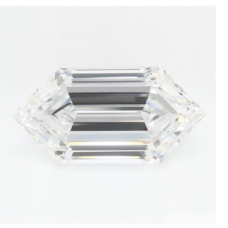 1.08 ct lab-grown diamond, elongated hexagon cut | Sapphire Row · cut7