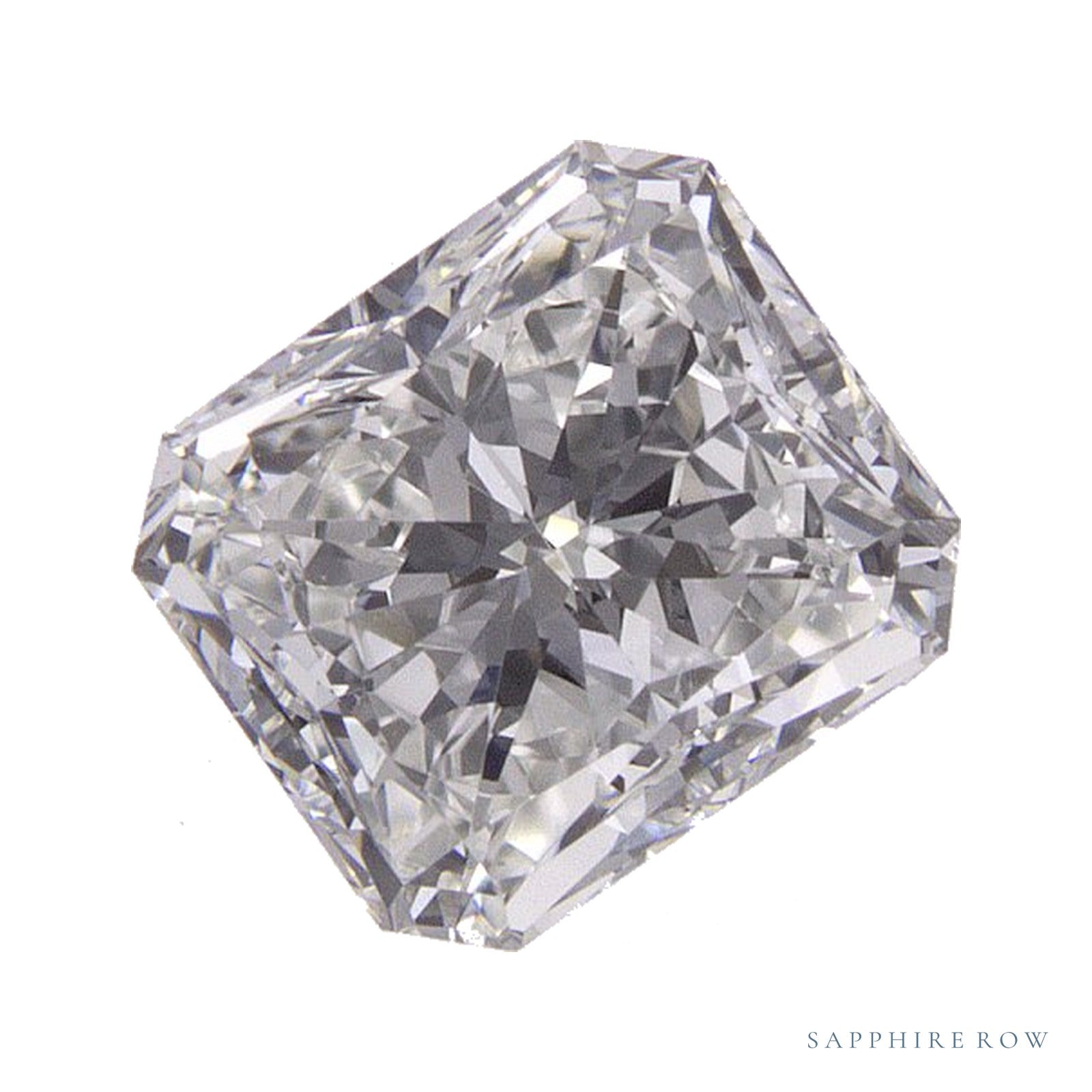 1.07 ct natural diamond, radiant cut | Sapphire Row · cut4