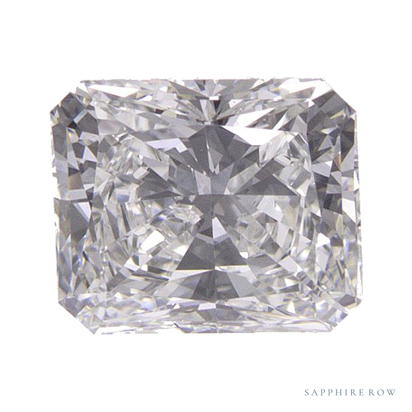 1.07 ct natural diamond, radiant cut | Sapphire Row · cut4
