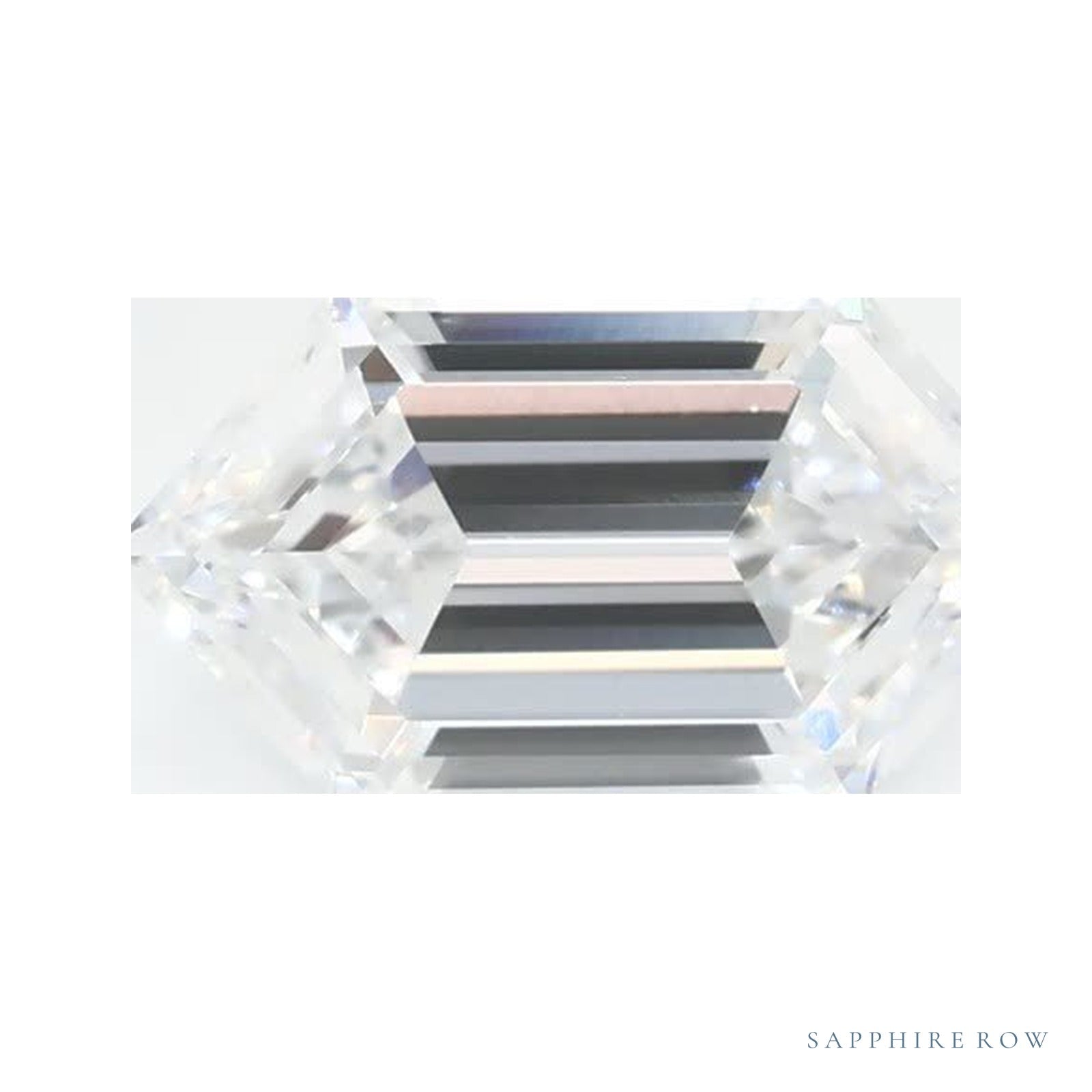 1.07 ct lab-grown diamond, elongated hexagon cut | Sapphire Row · cut4