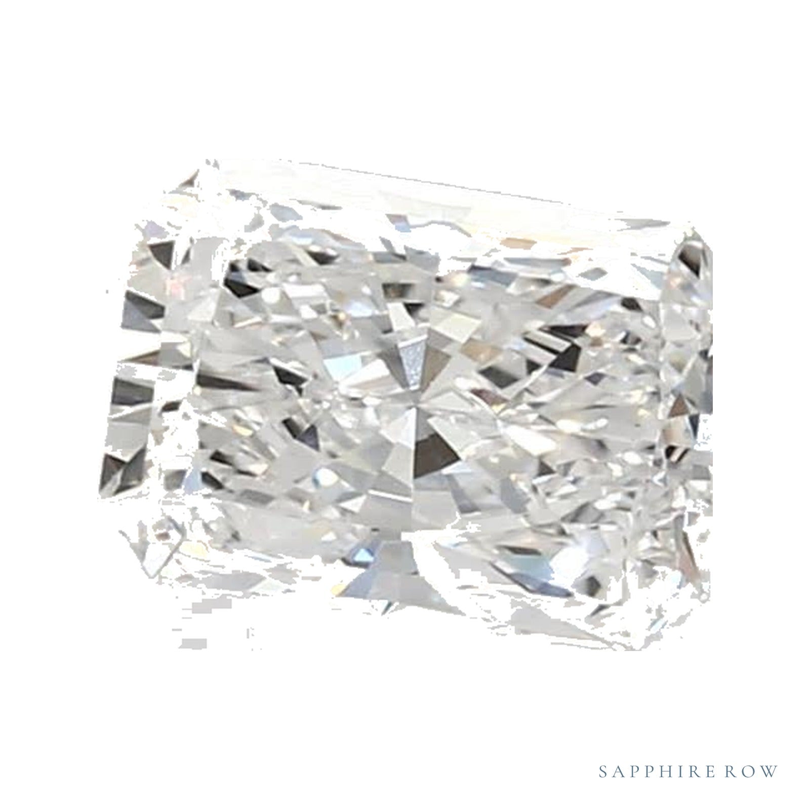 1.07 ct lab-grown diamond, radiant cut | Sapphire Row · cut4