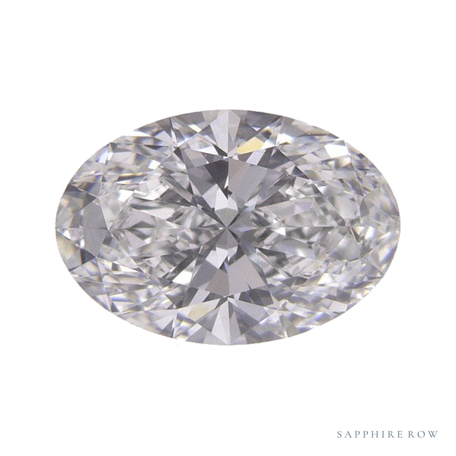 1.07 ct lab-grown diamond, oval cut | Sapphire Row · cut4