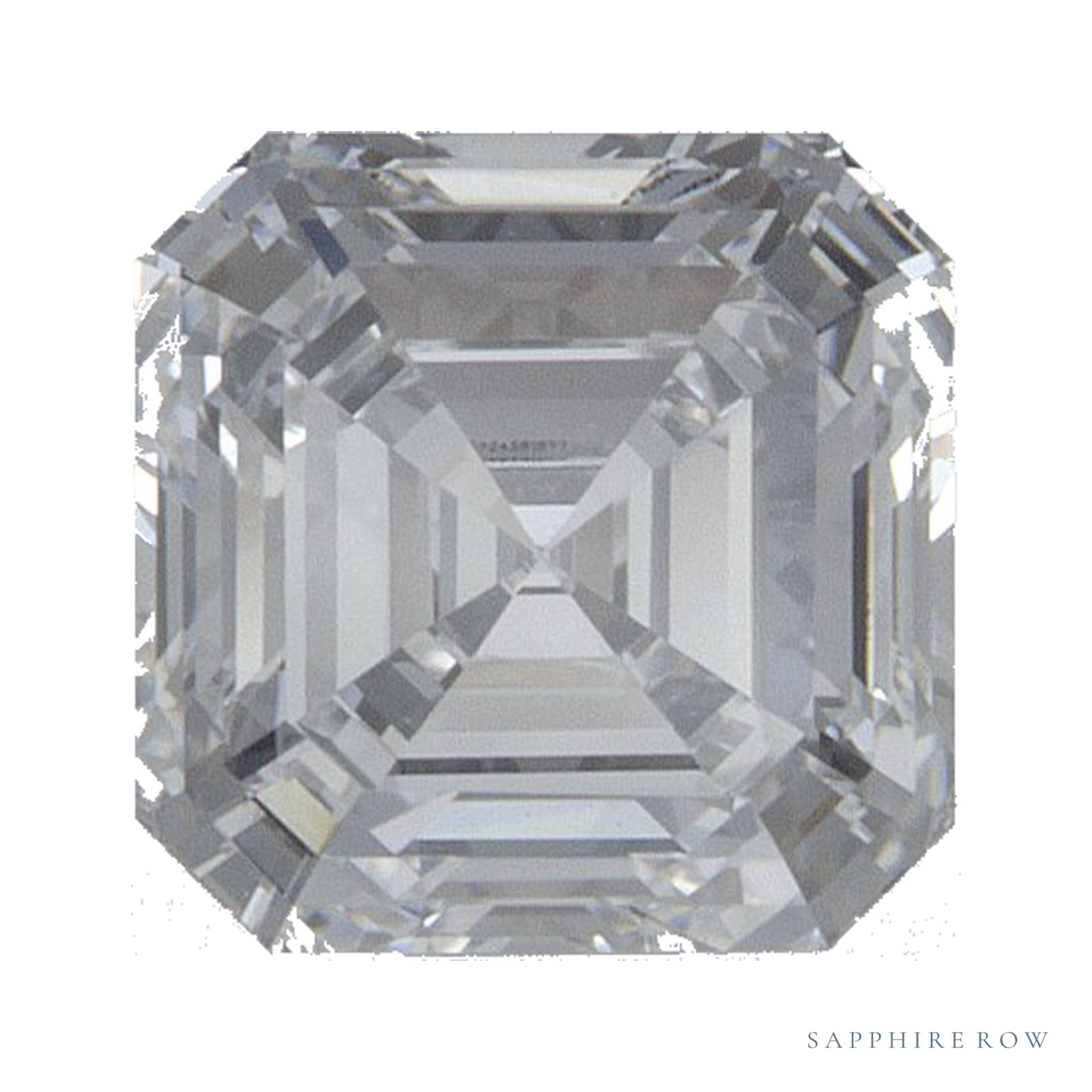 1.07 ct lab-grown diamond, asscher cut | Sapphire Row · cut4