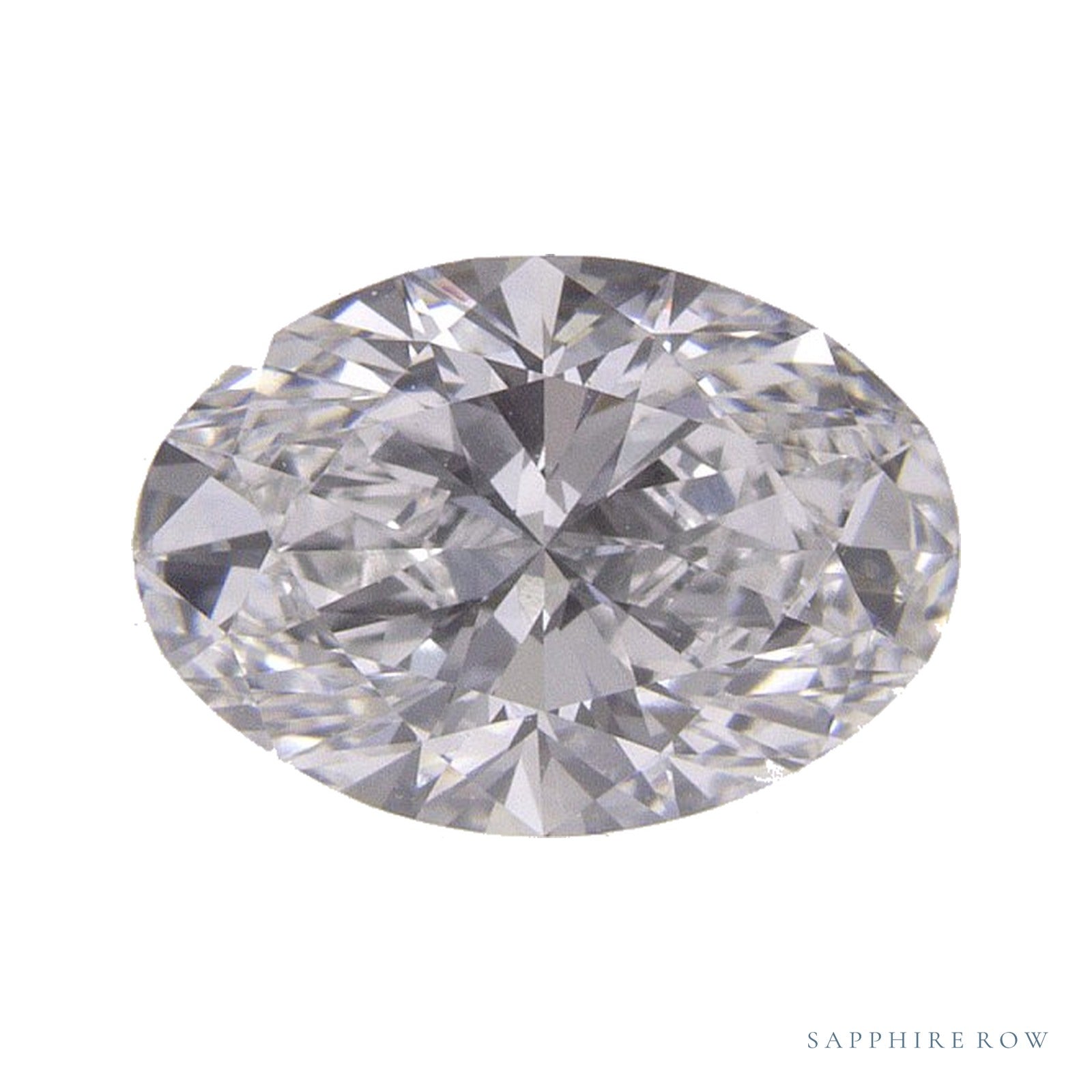 1.07 ct lab-grown diamond, oval cut | Sapphire Row · cut4