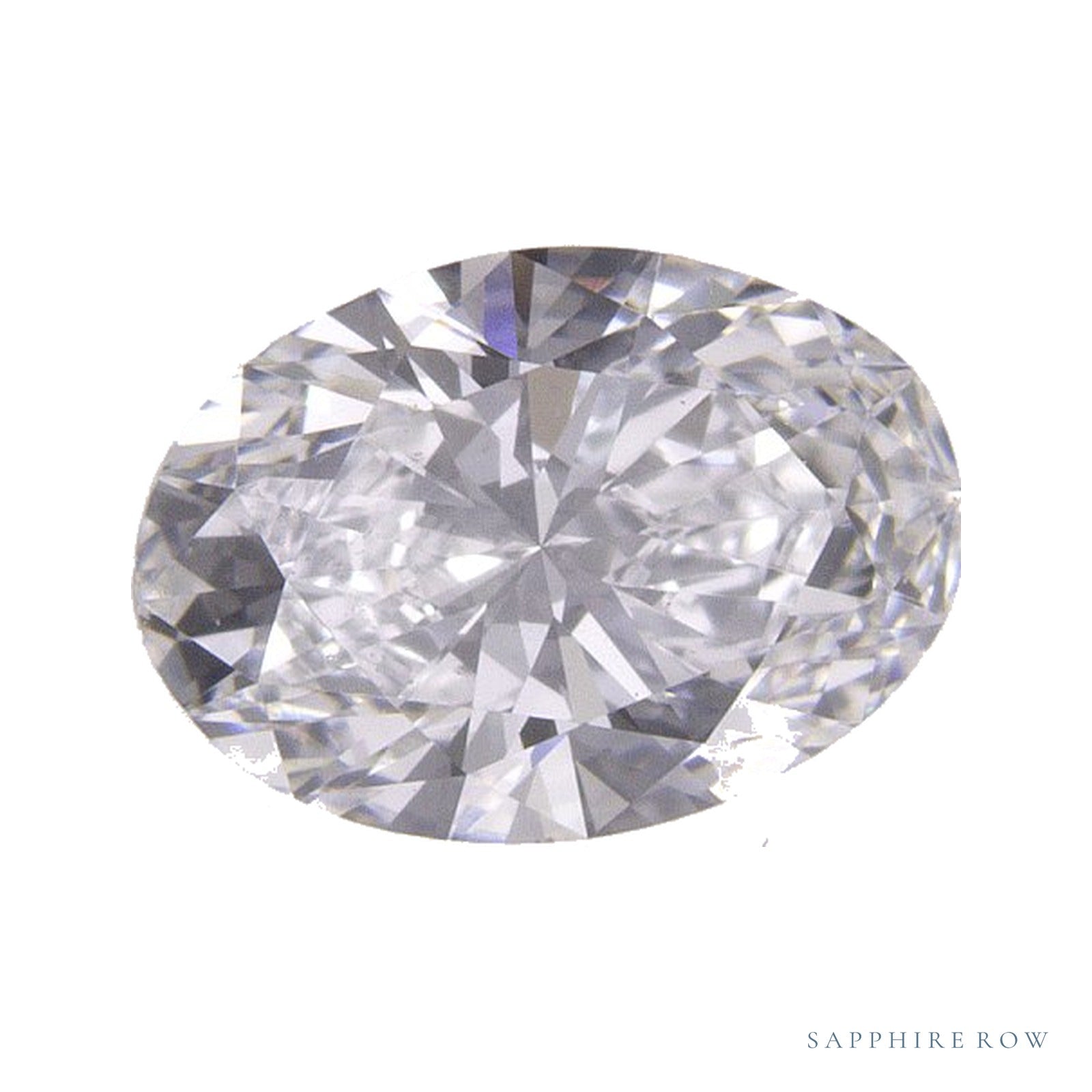 1.07 ct lab-grown diamond, oval cut | Sapphire Row · cut4