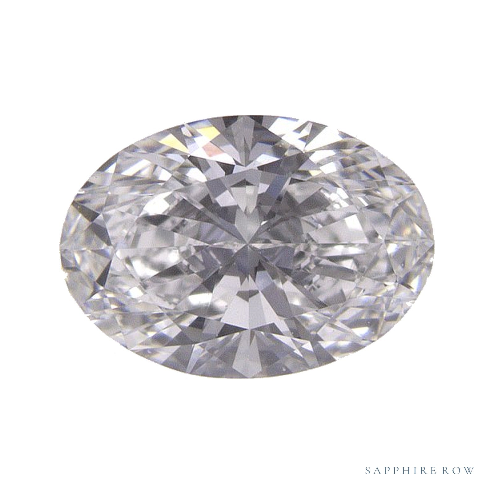 1.07 ct lab-grown diamond, oval cut | Sapphire Row · cut4