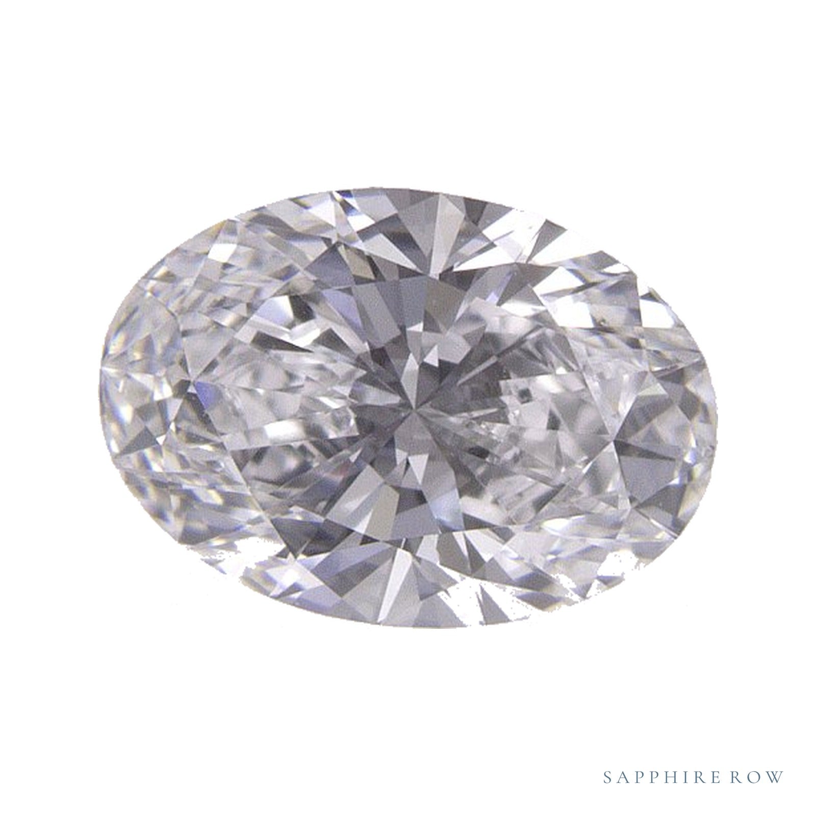 1.07 ct lab-grown diamond, oval cut | Sapphire Row · cut4