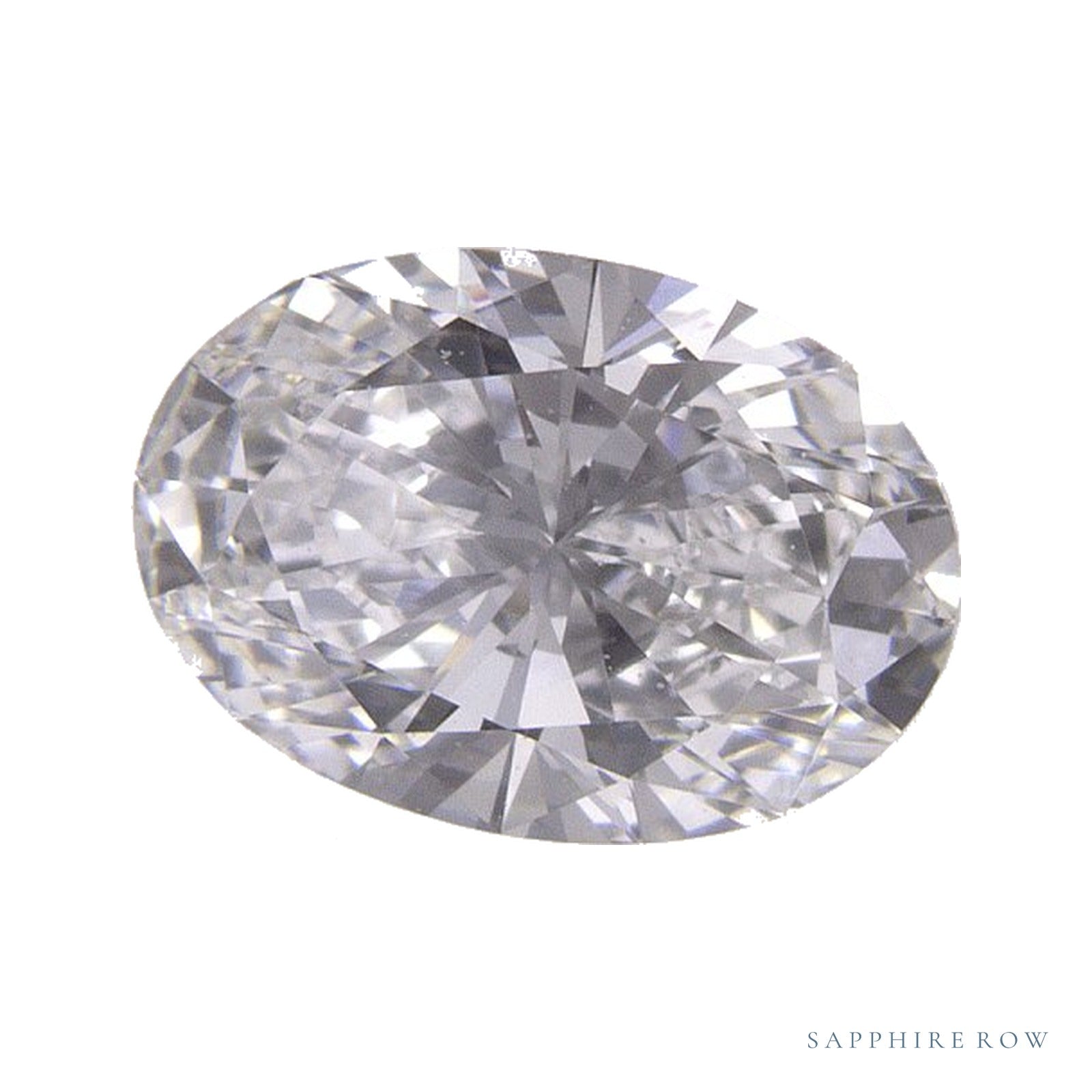 1.07 ct lab-grown diamond, oval cut | Sapphire Row · cut4
