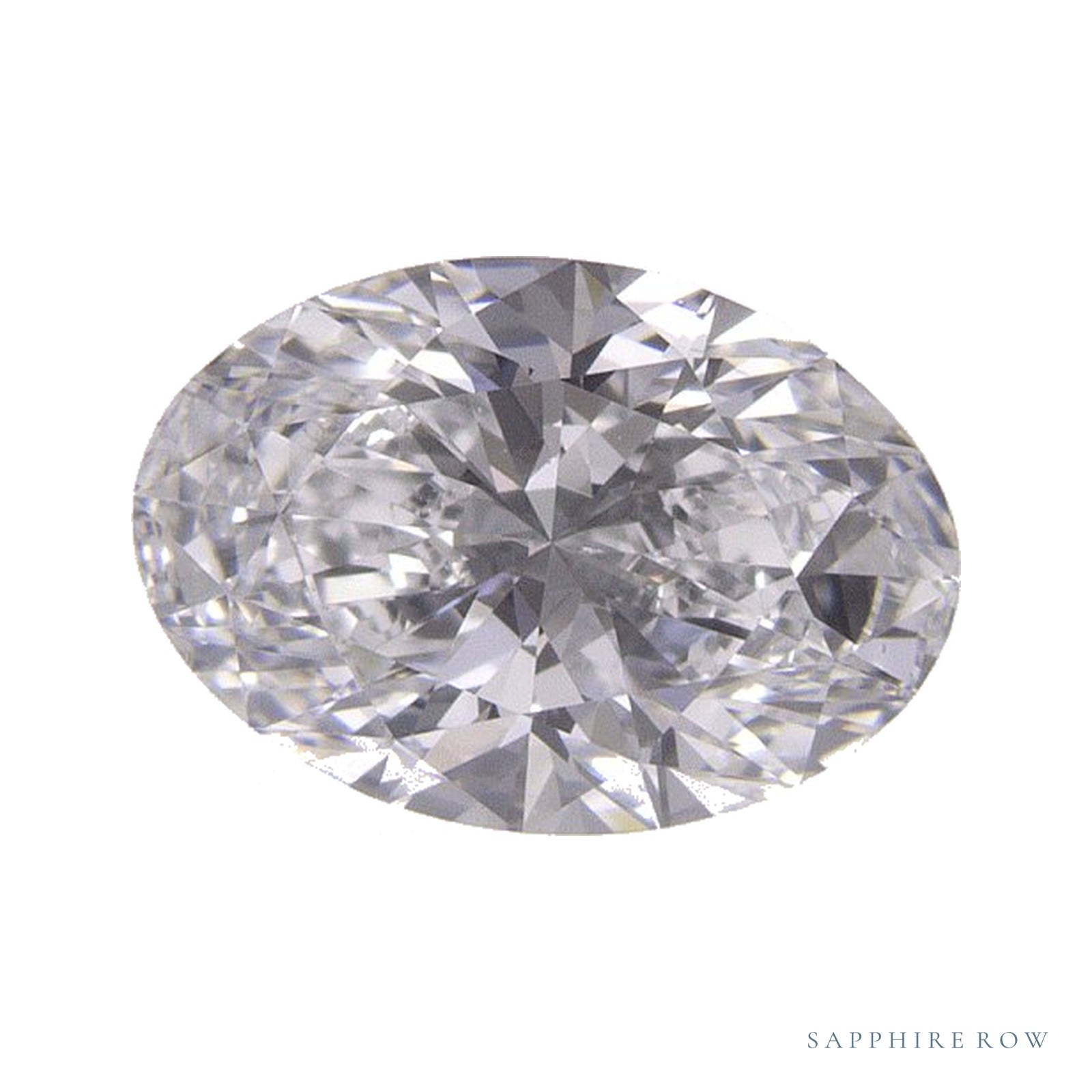 1.07 ct lab-grown diamond, oval cut | Sapphire Row · cut4