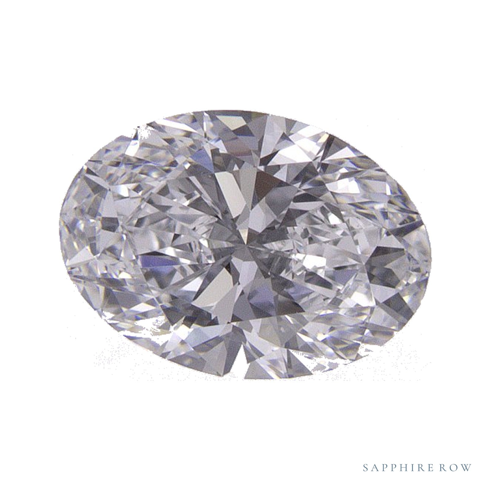 1.07 ct lab-grown diamond, oval cut | Sapphire Row · cut4