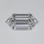 1.06 ct lab-grown diamond, elongated hexagon cut | Sapphire Row · cut7