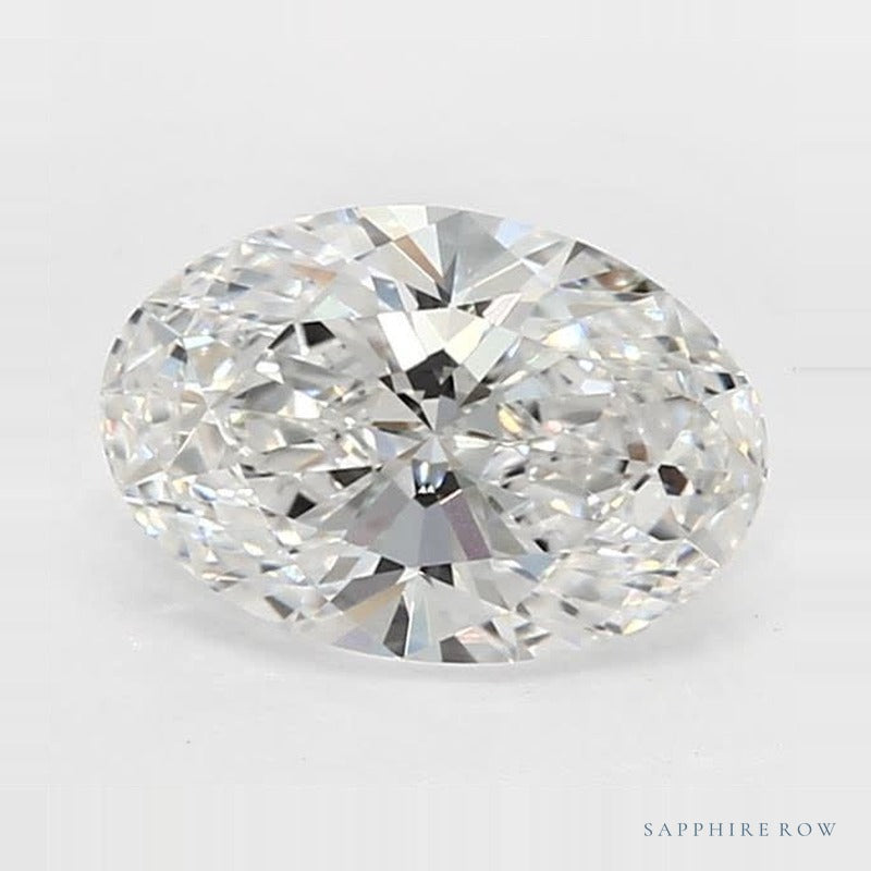 1.06 ct lab-grown diamond, oval cut | Sapphire Row · cut7