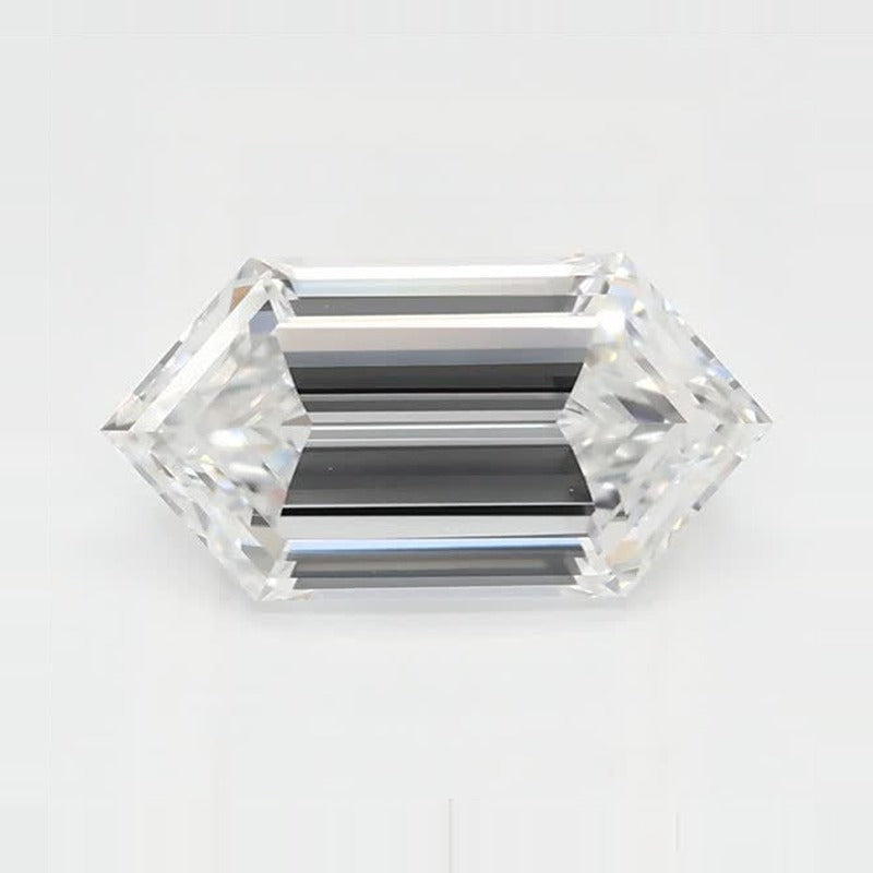 1.06 ct lab-grown diamond, elongated hexagon cut | Sapphire Row · cut7