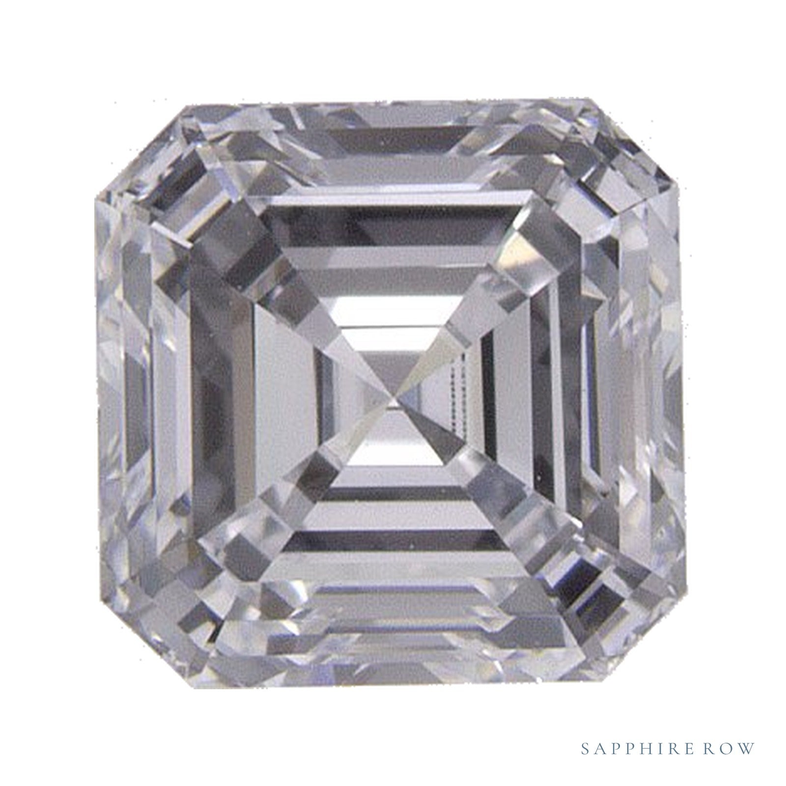 1.06 ct lab-grown diamond, asscher cut | Sapphire Row · cut4