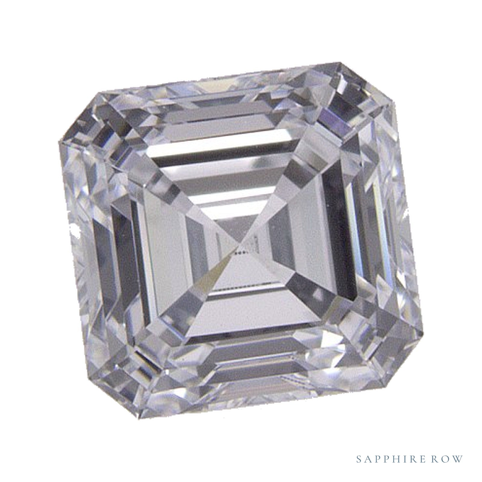1.06 ct lab-grown diamond, asscher cut | Sapphire Row · cut4