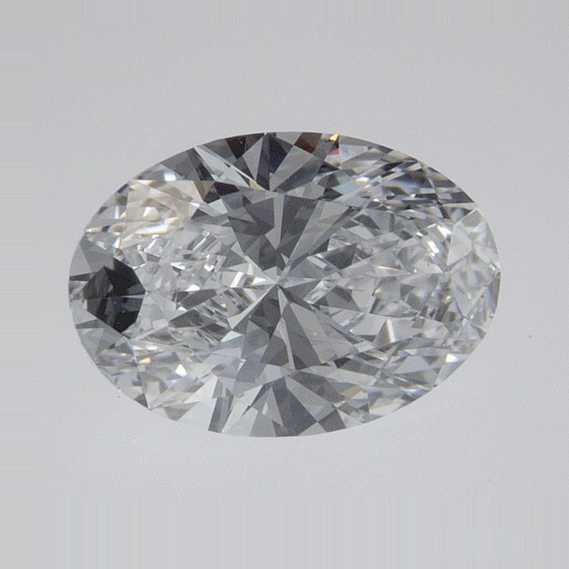 1.06 ct lab-grown diamond, oval cut | Sapphire Row · cut7