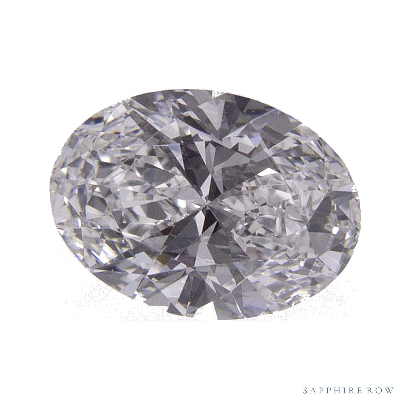 1.06 ct lab-grown diamond, oval cut | Sapphire Row · cut4