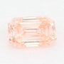 1.05 ct lab-grown fancy vivid pink diamond, emerald cut | Sapphire Row · cut7