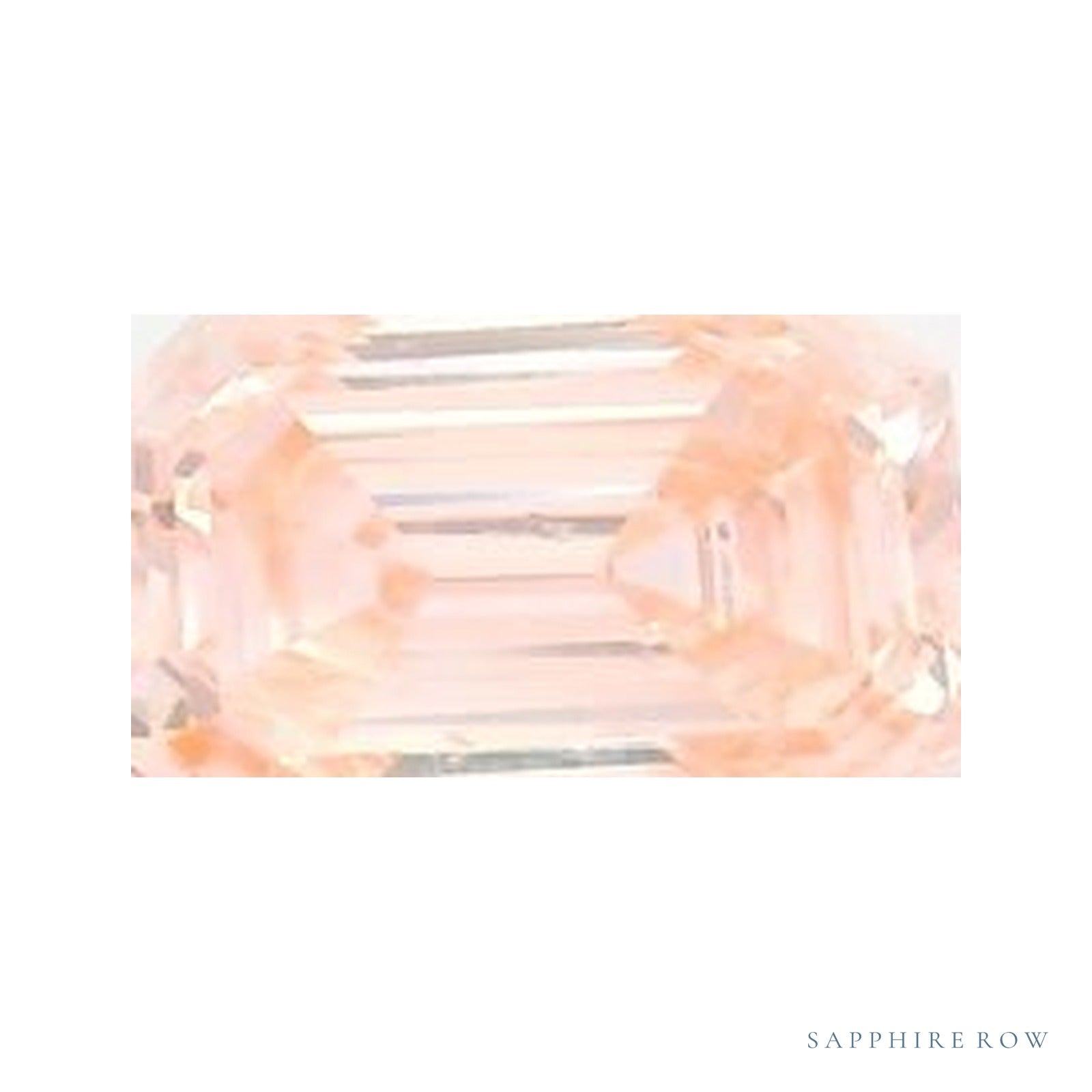 1.05 ct lab-grown diamond, emerald cut | Sapphire Row · cut4
