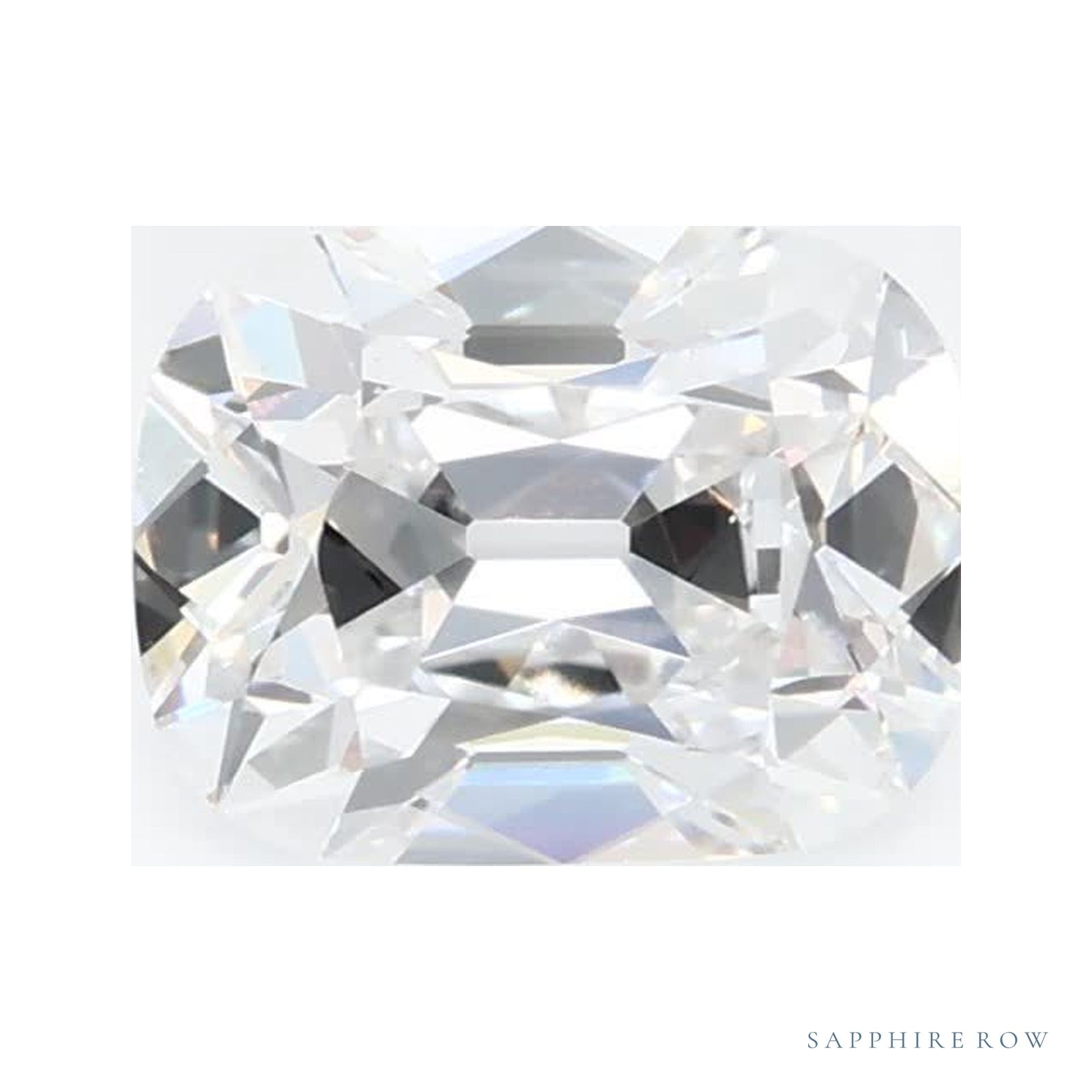 1.05 ct lab-grown diamond, elongated cushion cut | Sapphire Row · cut4