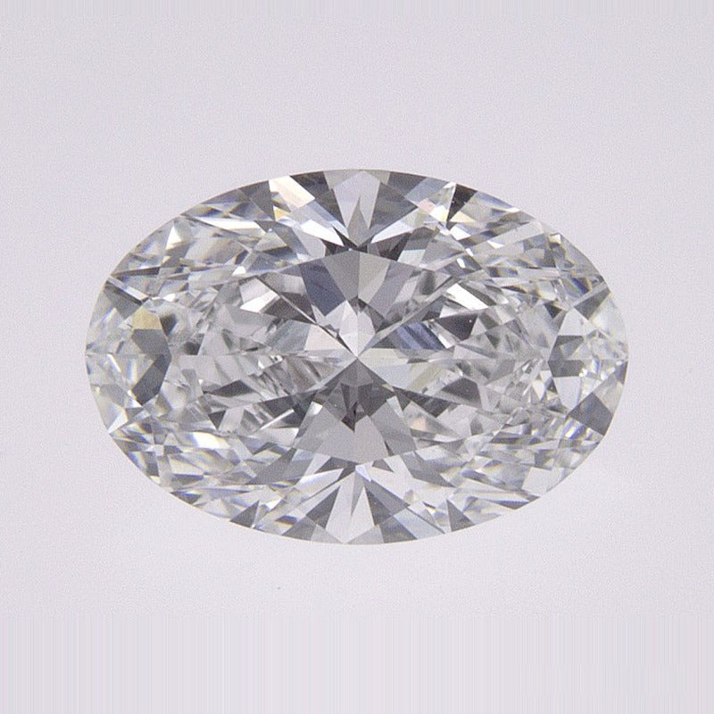 1.05 ct lab-grown diamond, oval cut | Sapphire Row · cut7
