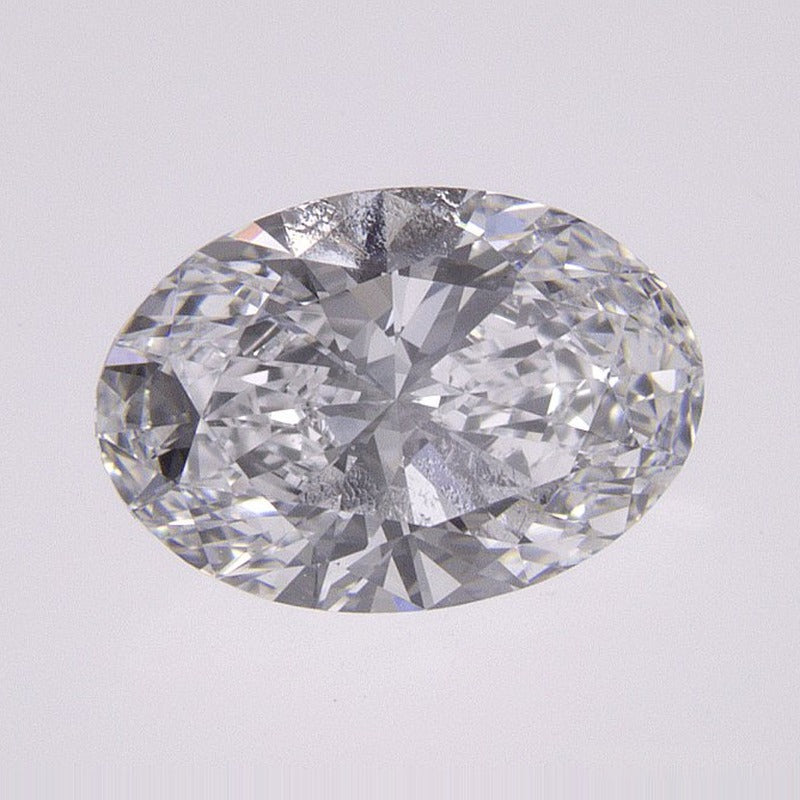 1.05 ct lab-grown diamond, oval cut | Sapphire Row · cut7