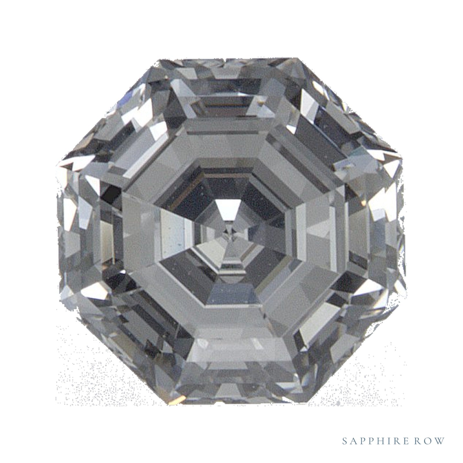 1.05 ct lab-grown diamond, octagon cut | Sapphire Row · cut4