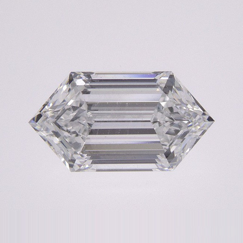 1.04 ct lab-grown diamond, elongated hexagon cut | Sapphire Row · cut7